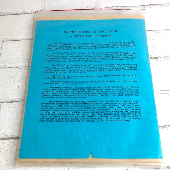 Southwest Quilting Patterns New Mexico *A1 - Picture 3 of 6